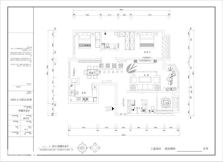 伟业公馆,现代风格,户型图